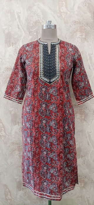 Cotton Straight Kurta