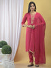 Rani straight Kurta Set