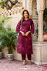 Maroon Kurta Set