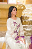 Purple & White Kurta Set