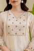 OffWhite Shimmer Kurta Set