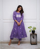 Purple Kurta Set - 2 piece