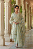 Light green A line kurta set